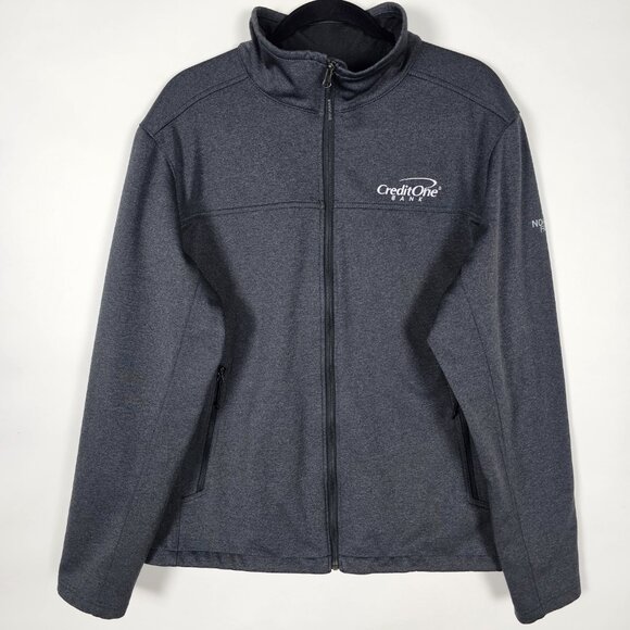 The North Face Other - The North Face Ridgeline Soft Shell Mens Large Long Sleeve Gray Full Zip Jacket